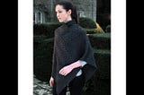 100-merino-wool-aran-cable-pattern-poncho-charcoal-colour-1
