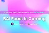 Sirius Finance x AstridDAO: BAI Feast is coming