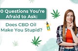 Does CBD Oil Make You Stupid? Uncovering the Myths