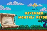 November Monthly Report