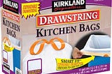 kirkland-signature-13-gallon-200-ct-carton-100-recyclable-heavy-duty-drawstring-kitchen-trash-bags-g-1