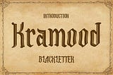 Kramood Font