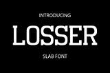 Losser Font 1