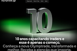 Olymptrade 10: Nova e reformulada plataforma de trading online
