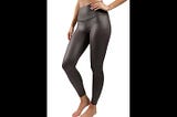 90-degree-by-reflex-interlink-faux-leather-high-waist-cire-ankle-legging-military-green-large-1
