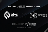 Elys Network to Join the Atom Economic Zone as Cosmos Hub’s First PerpDex and All-in-One DeFi…