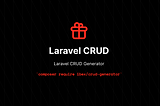 Generate Laravel 11 API CRUD in 2 min