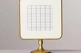4x4-brass-pedestal-picture-frame-antique-finish-hearth-hand-with-magnolia-1