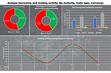 Notional Analysis of Borrowing and Lending Activity (by maturity, trade type, and currency)