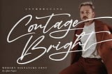 Contage Bright Font