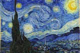 Why Starry Night by Vincent Van Gogh has been voted the greatest artwork of all time?