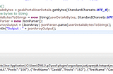 Java Program to Convert Byte Array to JSON