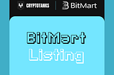 CryptoTanks is listed on BitMart!