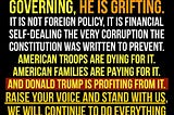 Trump’s Culture of Corruption