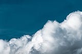 A stock image of clouds