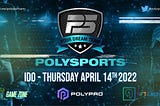 The 1st IDO on PolyPad is here: Polysports