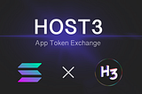 HOST3 is No.1 DEX for AppFi on Solana!