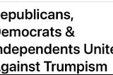Pick a Lane. Democracy or *Authoritarianism.