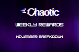 Weekly Rewards Breakdown: November