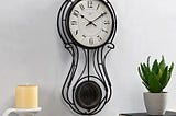 firstime-co-black-harwick-pendulum-wall-clock-1