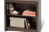 espresso-2-shelf-bookcase-brown-1