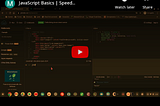 JavaScript Basics [Extended]