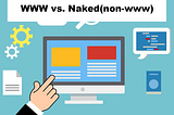 Website address with WWW vs. non-WWW