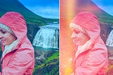 How I Make Quick Light Leak Overlay Photo Effects For Free