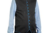 Classic Black Vest for Men