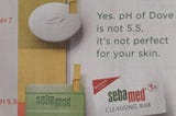 Ad wars — Sebamed vs Soap Brand leaders