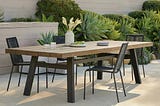 vintage-brown-teak-wood-outdoor-dining-table-seats-10-white-metal-frame-industrial-design-article-sa-1