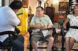 A invasão de Chapolins que emocionou Roberto Gómez Bolaños em 2014