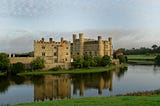 Leeds Castle and moat