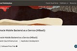 React.JS on Oracle MBaaS