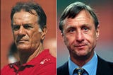 1992, Telê versus Cruyff: duas maneiras antagônicas de praticar o jogo, mas com o mesmo intuito