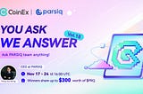 CEO Rong Kai joins CoinEX for their “You Ask, We Answer” series