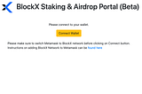 Title: Introducing the BlockX Airdrop & Staking Portal: Your Gateway to Rewards