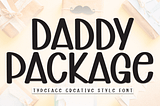 Daddy Package Font