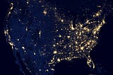 America’s photo taken from space by NASA