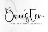 Bruster Font 1