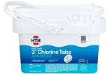 HTH 3-inch Chlorine Tablets for Clear, Clean Swimming Pools | Image