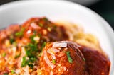 Mama made meatballs