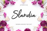 Slandia Font