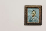 Self-portrait of Vincent Van Gogh