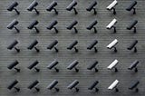 multiple CCTV cameras pointing to location