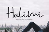 Halimi Font