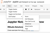 Side by Side :: Jupyter Notebook Slideshows on RStudio Connect