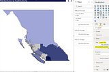 Visualizing Spatial Data with Shape Maps in Power BI