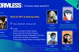Formless Web Salon 13: 2023 Q1 NFT & Game Rally