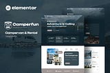 Camperfun — Campervan & Rental Elementor Template Kit